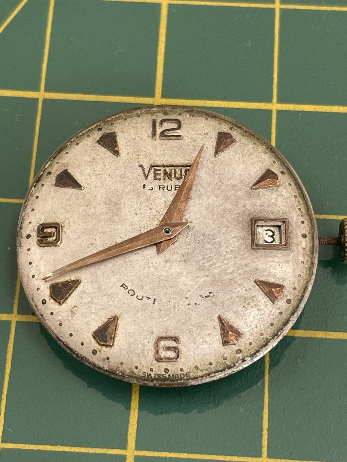 ETA 2472 Full Movement In Running Condition For Restoration Ref LG9