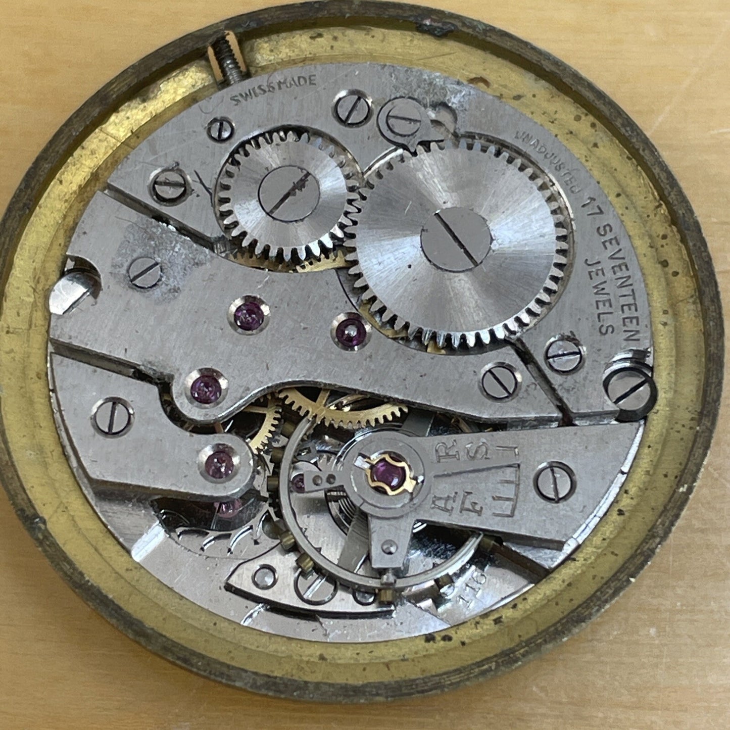 OM Otto Maire 116 Movement OK Balance Ref LG14-80