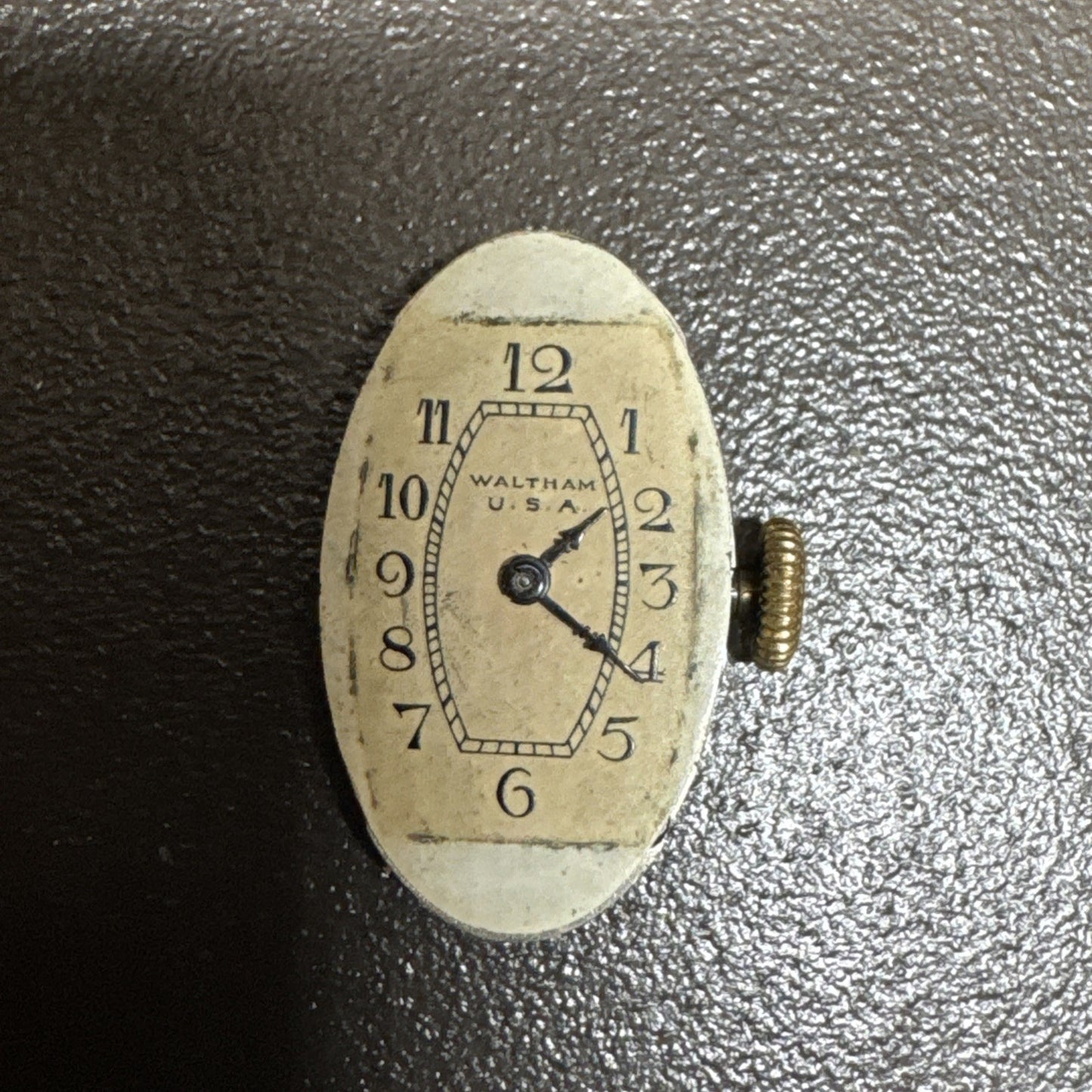 Waltham 665 L-6.5 Movement Ticking A Little Ref P52