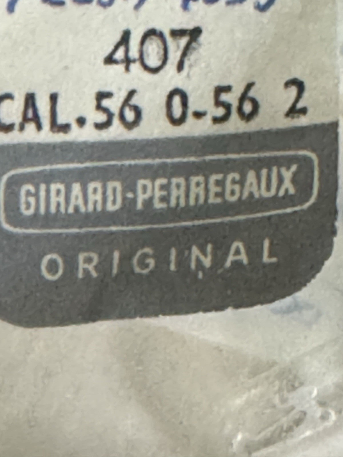 Girard Perregaux Cal 56 0-56 2 Winding Stem Ref LG15-60