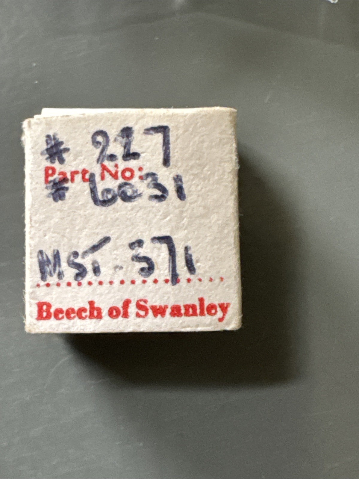 MST 571 Sweep Seconds Wheel X1 #227 Ref LG10-42