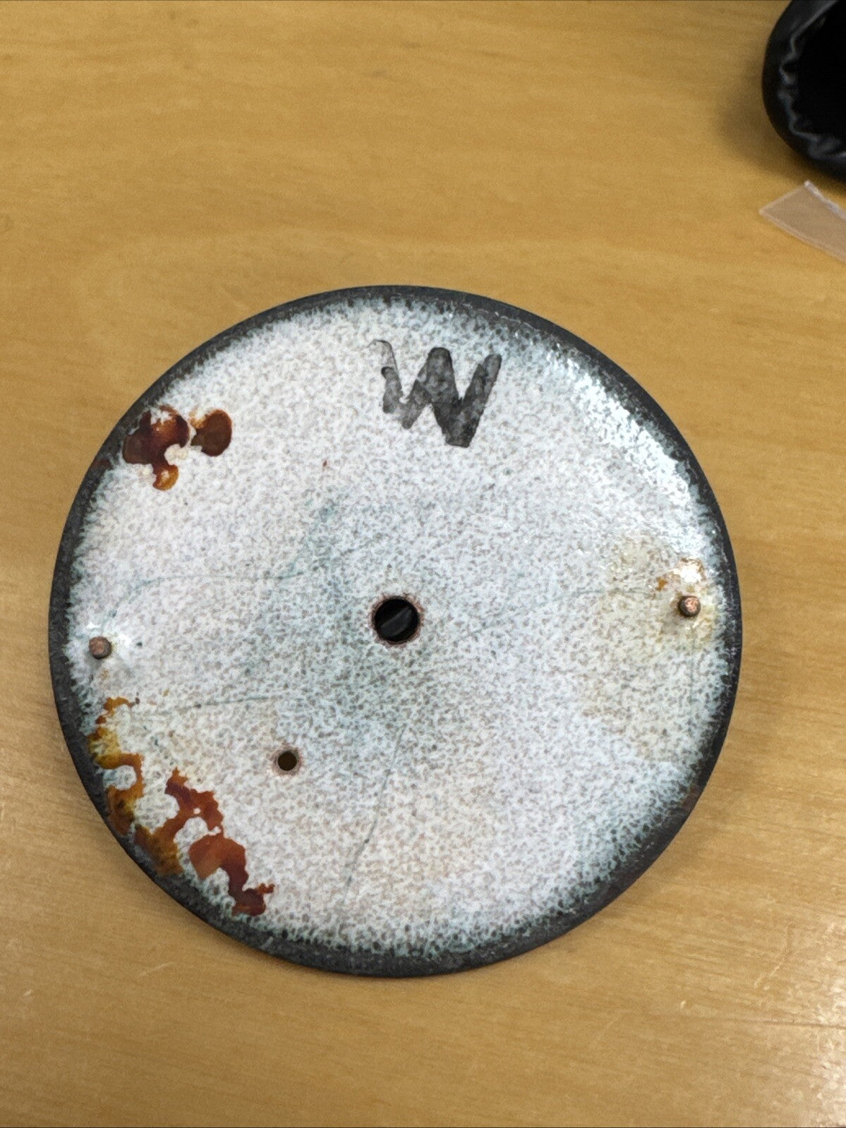 Enamel Dial For Revue 30 31 Hunter JW Benson 42.3mm Approx LG15-68