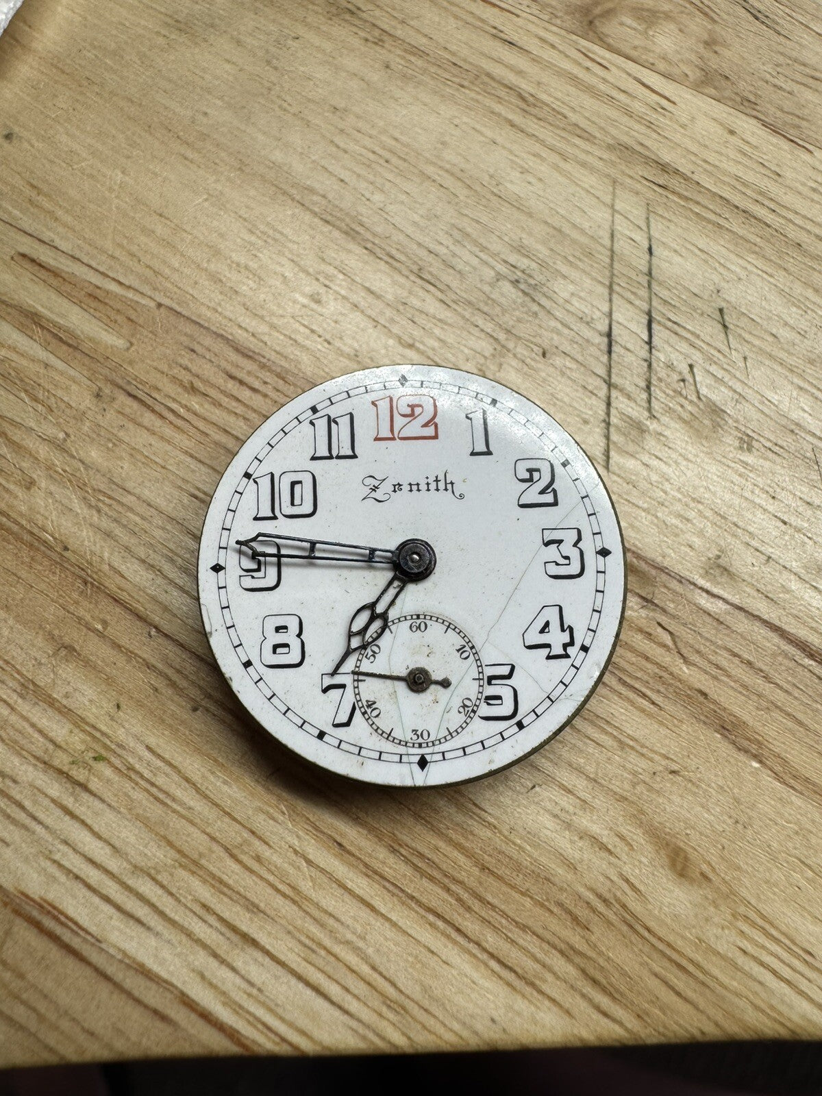 Zenith 12 Ligne Trench Watch Movement Ref LG0-2