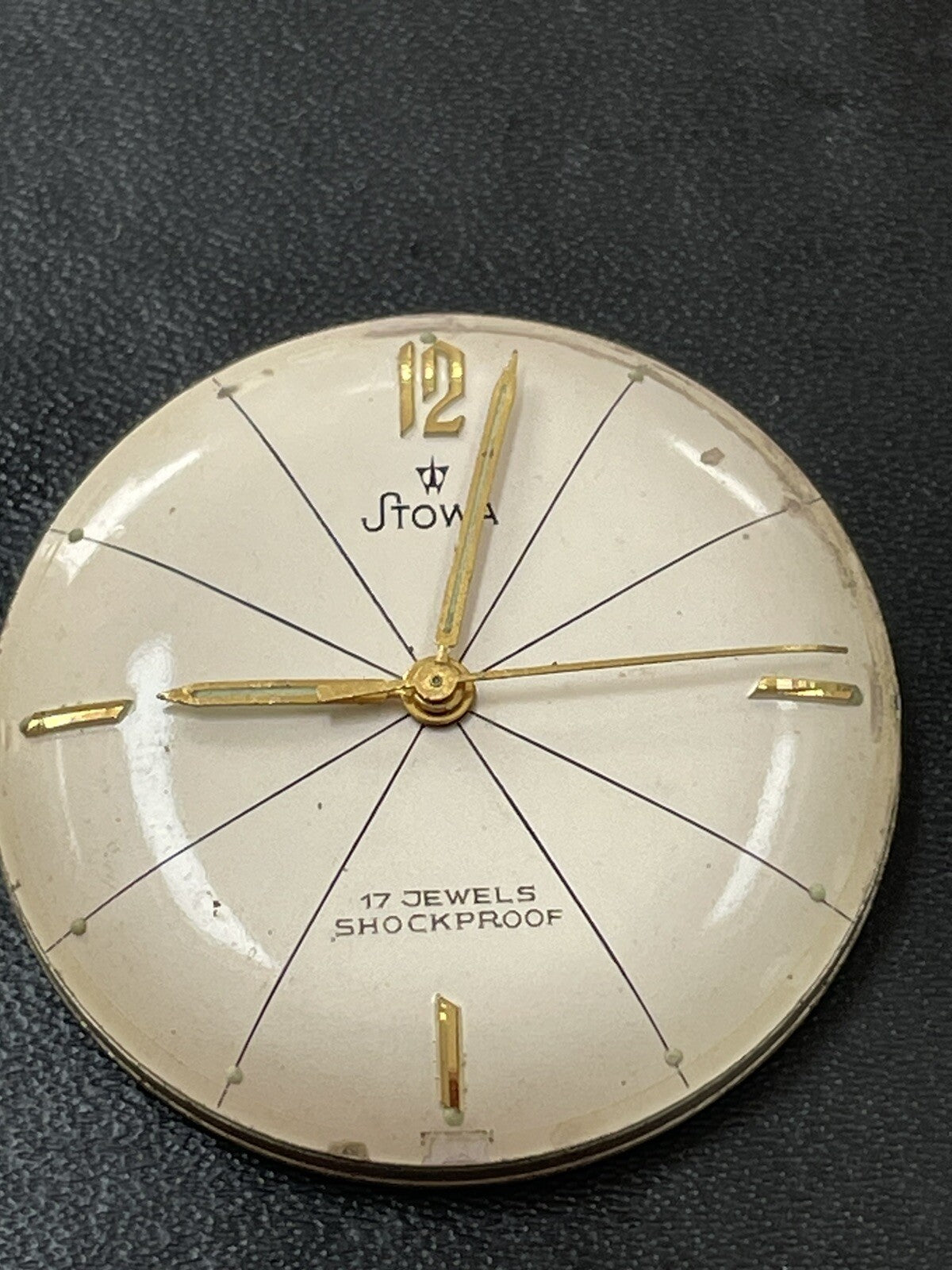 PUW 60 Movement Stowa Dial Running Ref P49