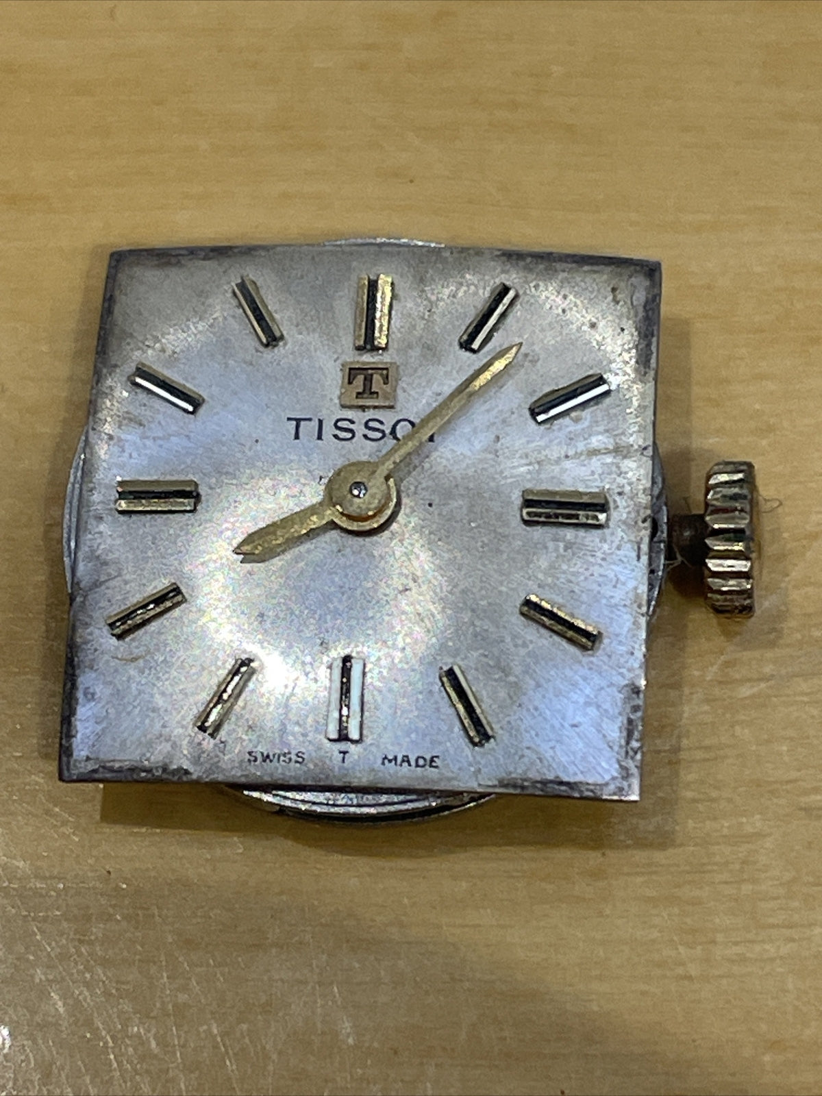 Tissot 709 Full Watch Movement for Parts Spares & Repair Ticking Ref FE