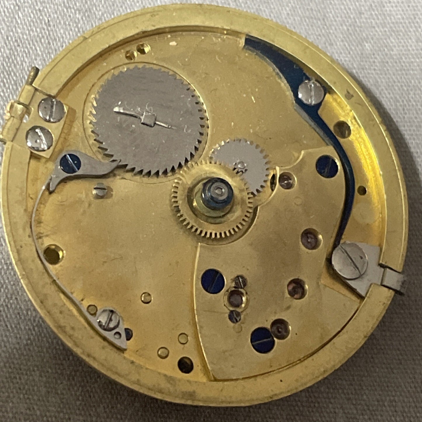 Pocket Watch Movement Spares Or Repair: English Jewelled Excellent Balance XR7