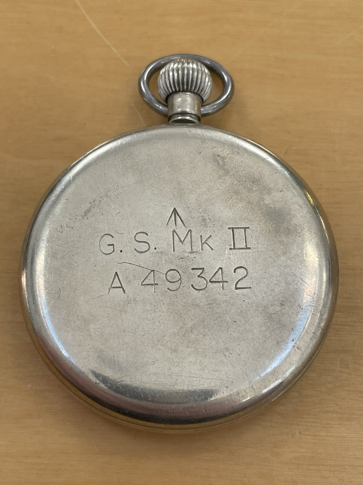 Moeris GS MK 2 WW2 Pocket Watch For Restoration. Running