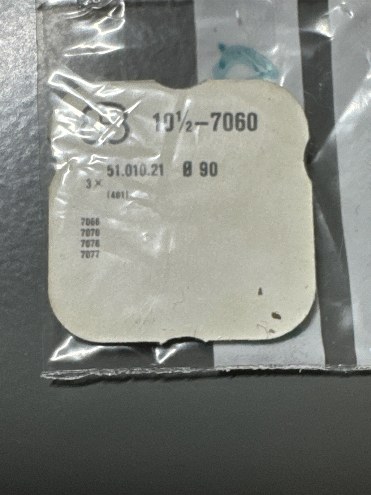 Peseux 7060 Winding Stem X1 Ref LG16-50