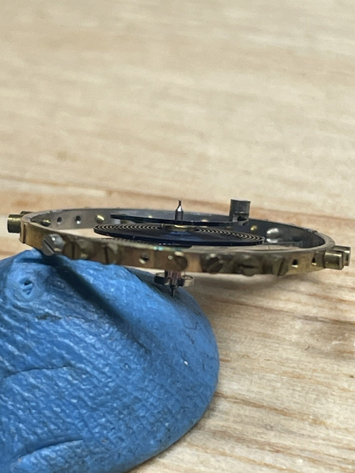 Genuine Rolex Balance complete for GS MK2 Cal 526 With New Staff Fitted.