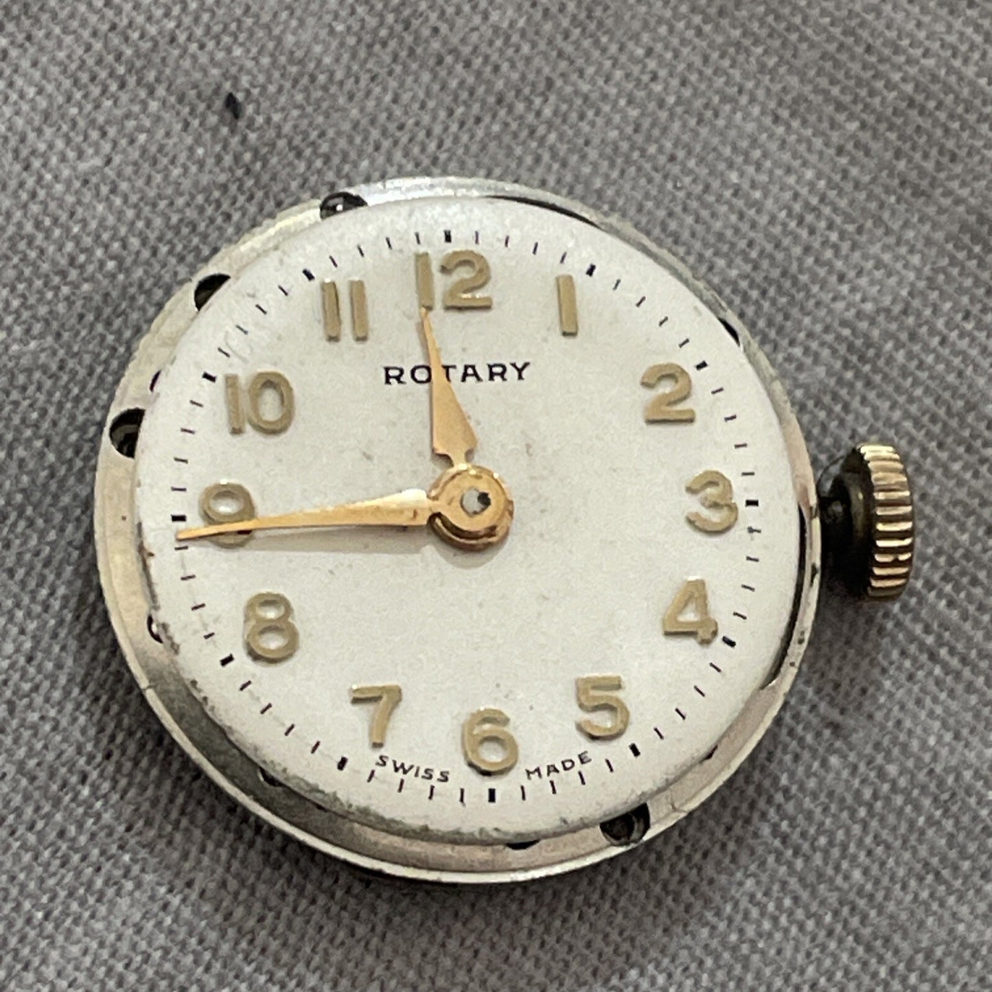 FHF 34 Movement For Parts Spares Or Repair Good Balance