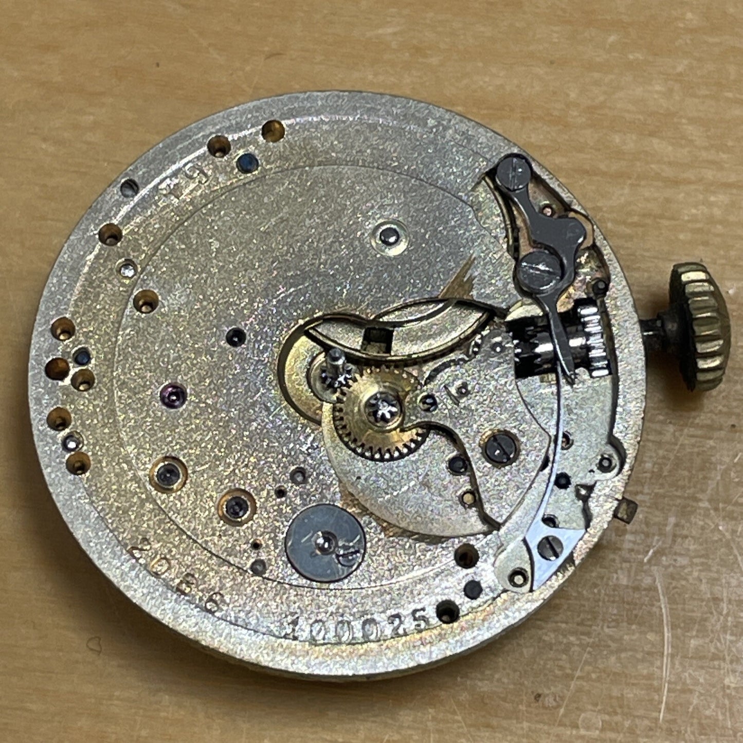 Early LeCoultre Pin Set Movement Ref LG16-20