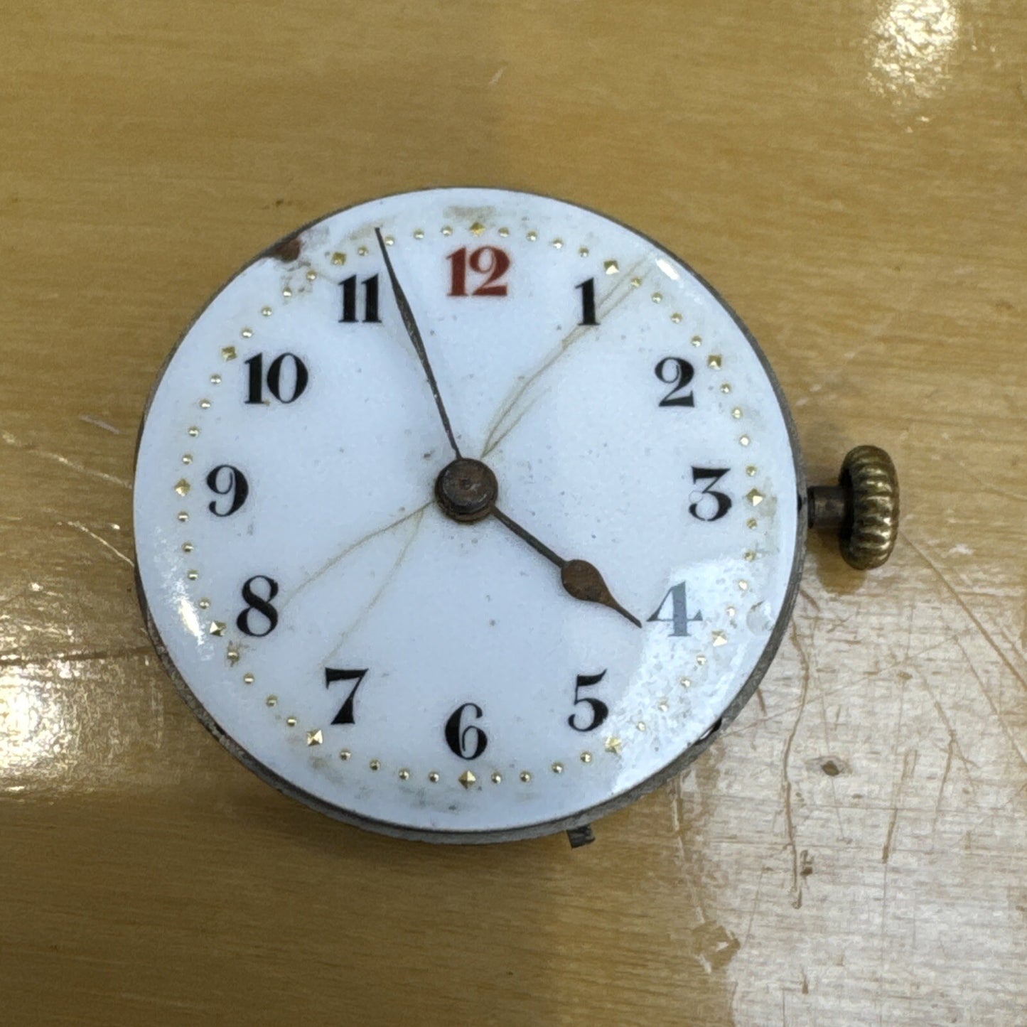 Parrenin Corvoisier 10.5 Ligne Movement For Parts Ref N104