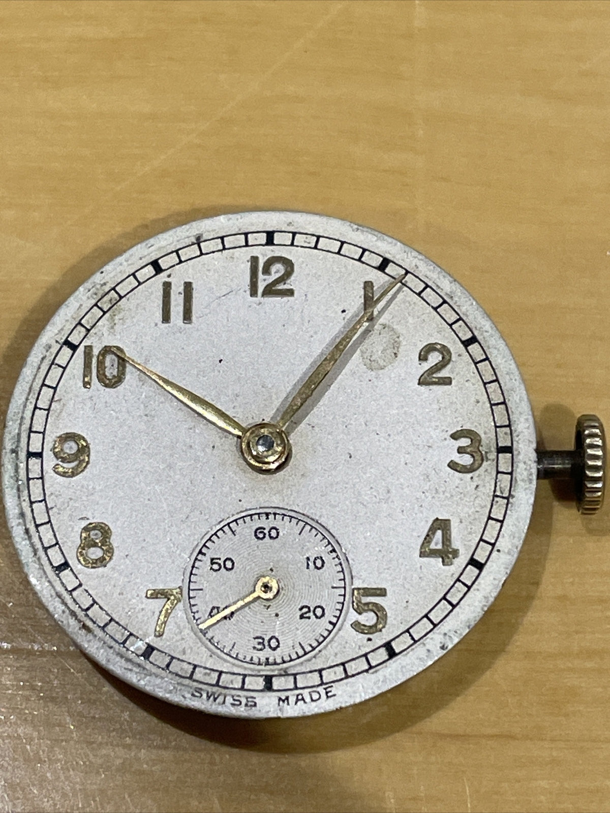 A Schild 984 Full Movement for Parts Spares Repair Running Ref F8