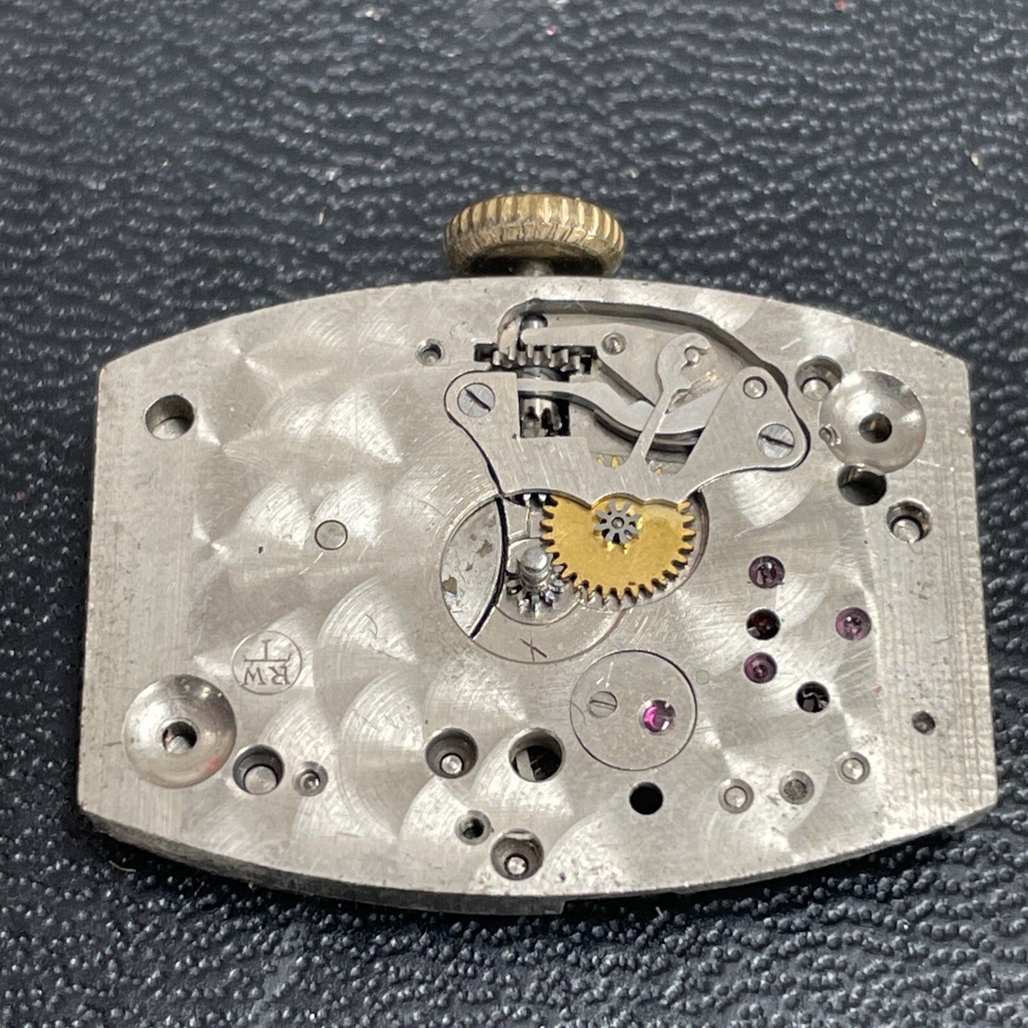 Record 112 Movement Good Balance Staff No Hairspring Ref Q38