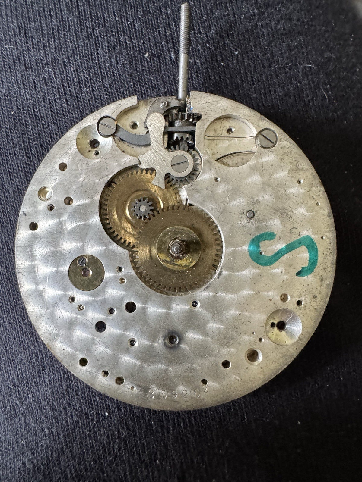 Lavina Pocket Watch Movement 41.7mm Good Balance LG0