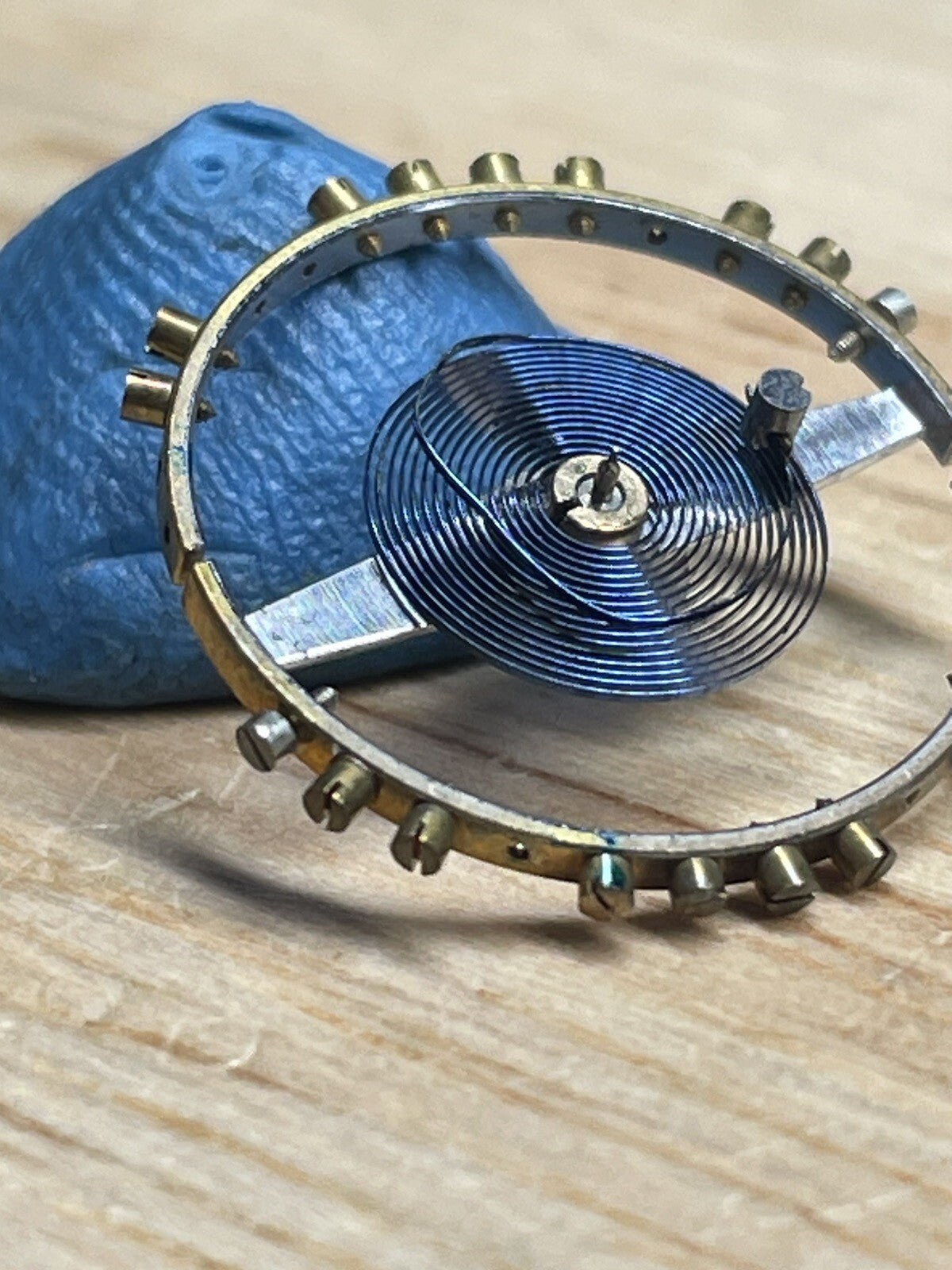 Genuine Rolex Balance complete for  GS MK2 Cal 526 With New Staff Fitted.