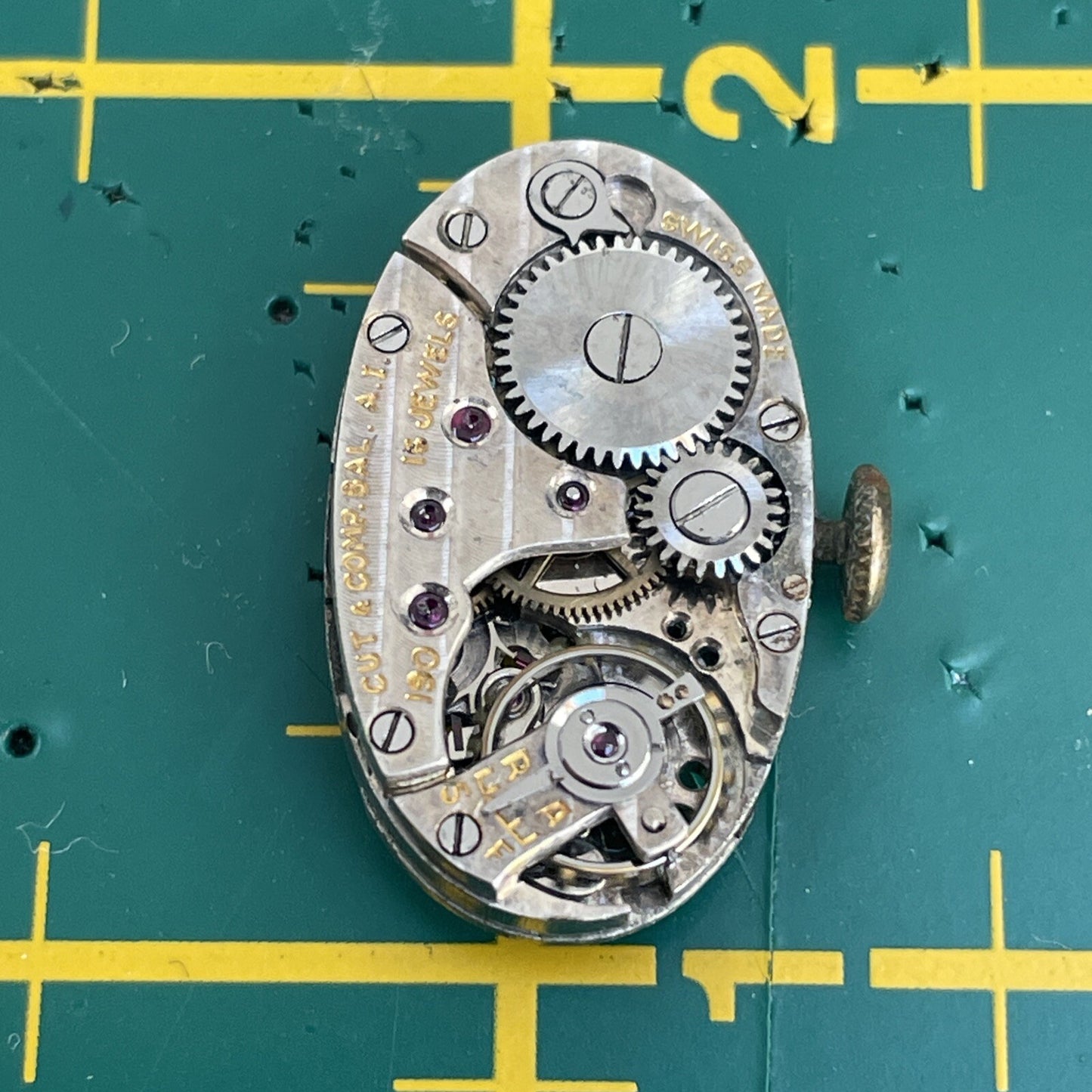 Peseux 50 Movement OK Balance Ref LG9