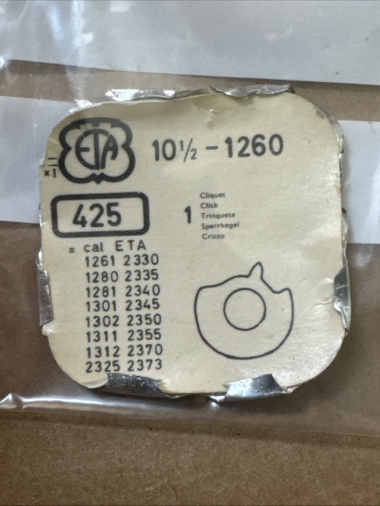 ETA 1260 Click #420 X1 Ref LG11-117