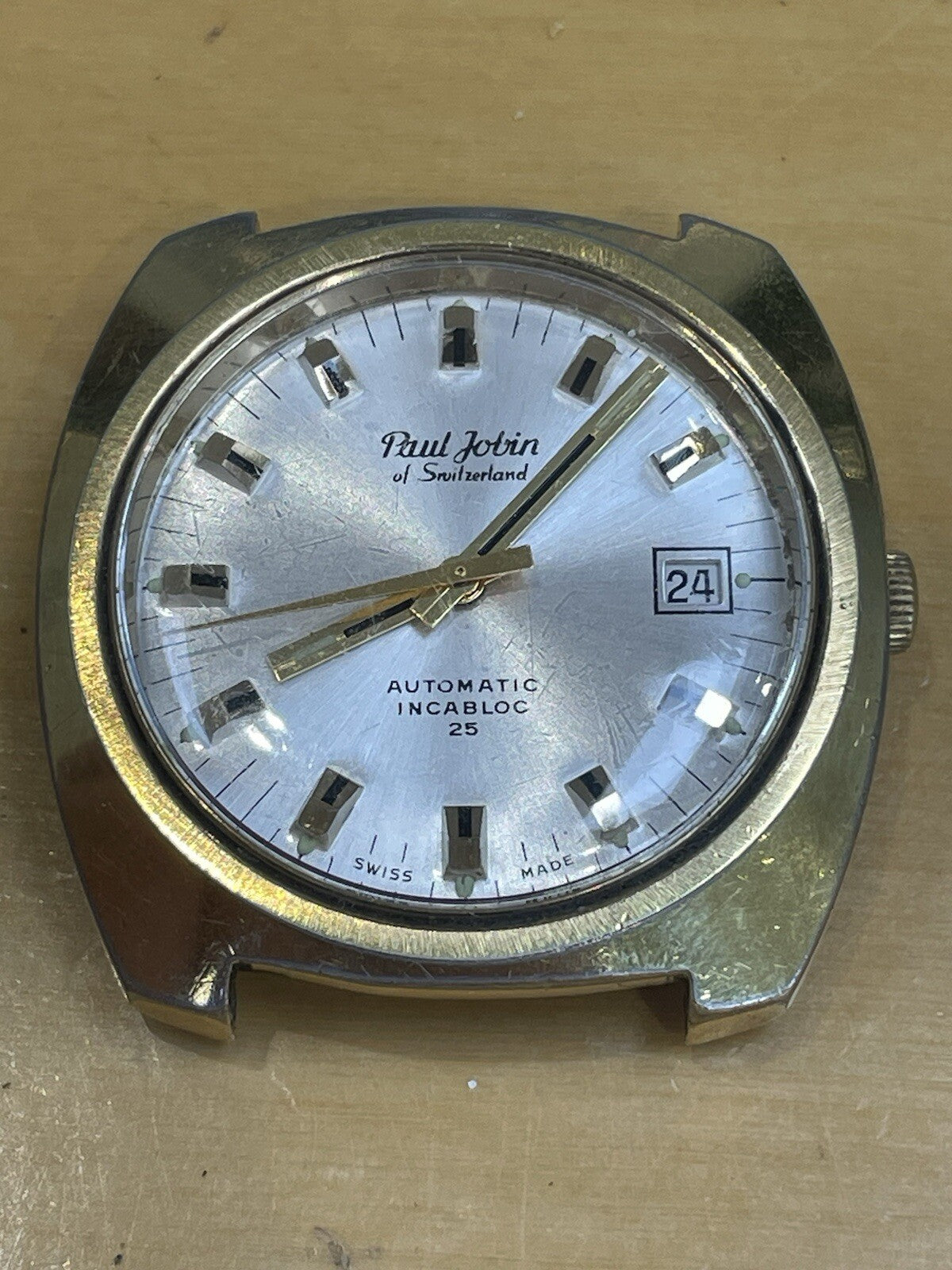 Mens Vintage Paul Jobin Automatic Watch ETA 2783 Ref P