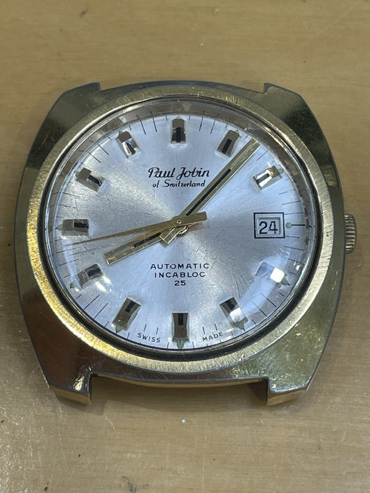 Mens Vintage Paul Jobin Automatic Watch ETA 2783 Ref P