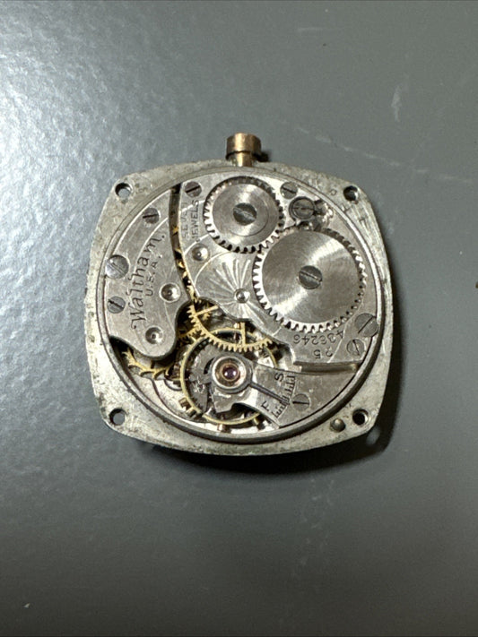 Waltham Movement Grade 461 Model L-10 Ref LG16-3