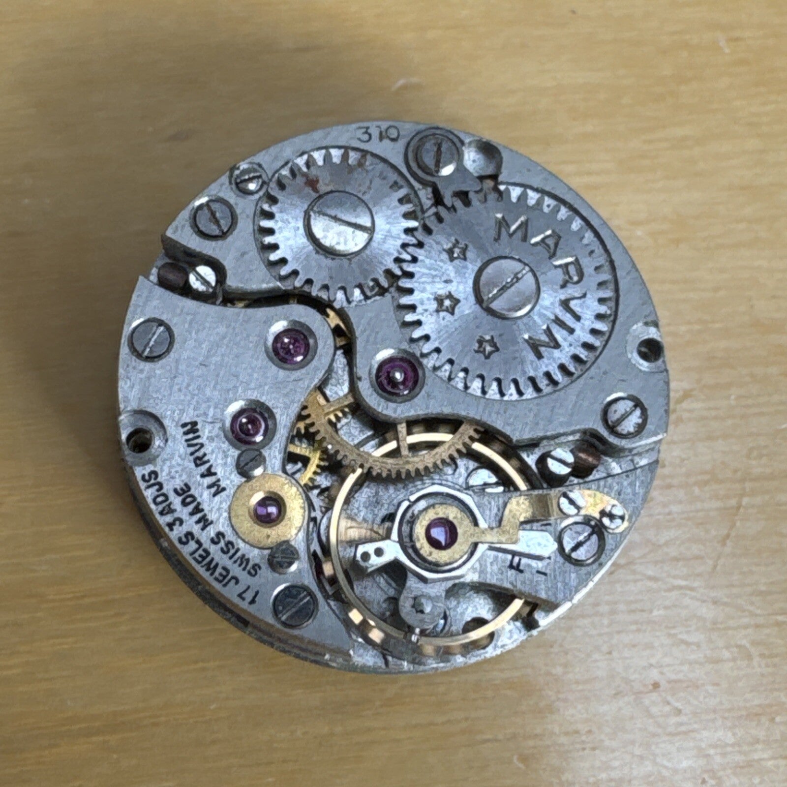 Marvin 310 Movement For Parts Ref N56