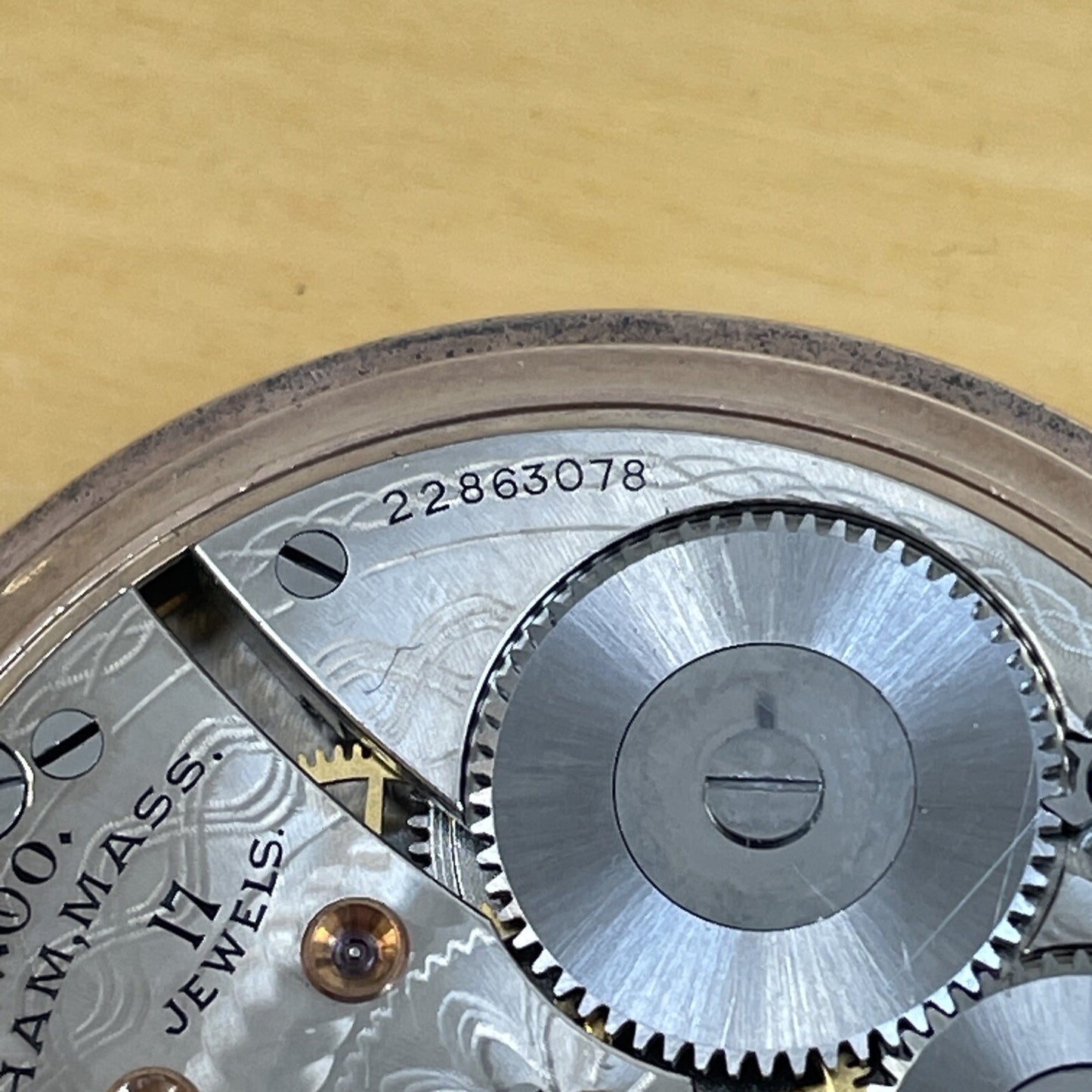 Waltham 1908 Grade 625 Pocket Watch Dennison Star Running Well. REF: CAT