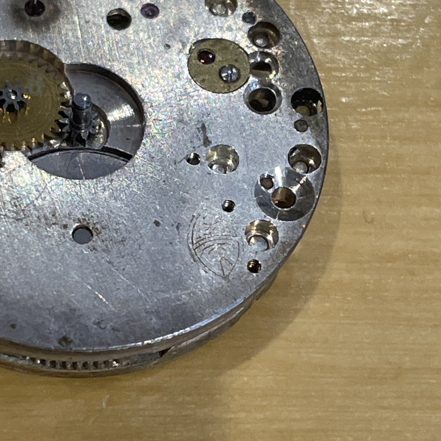 Raymond J65 Watch Movement OKish Balance Ref J65