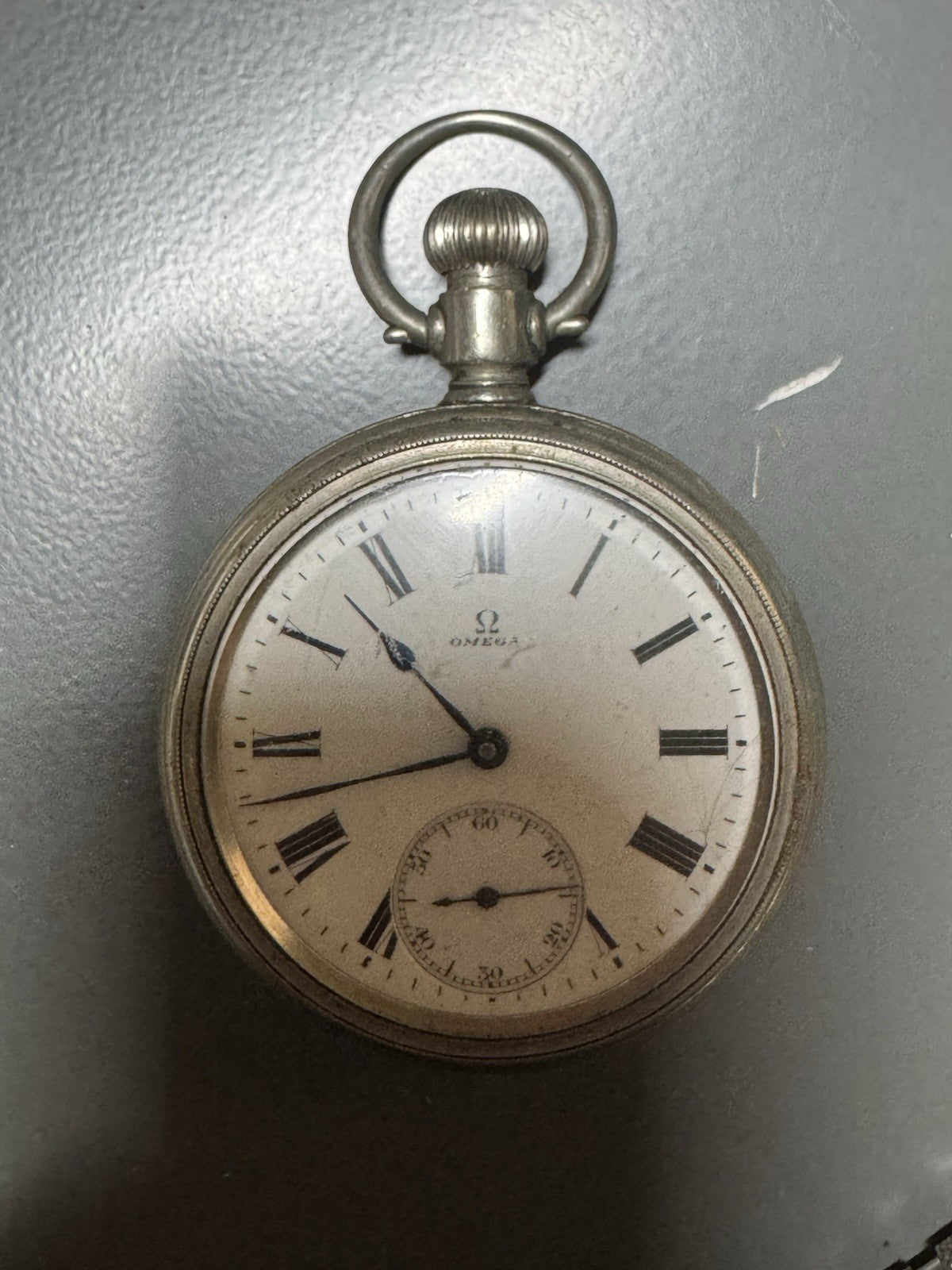 WW1 Era Ca 1915 Omega Pocket Watch Serviced
