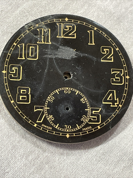 Rolex Military Genuine GS MK 2 Watch Dial Spares Or Repair