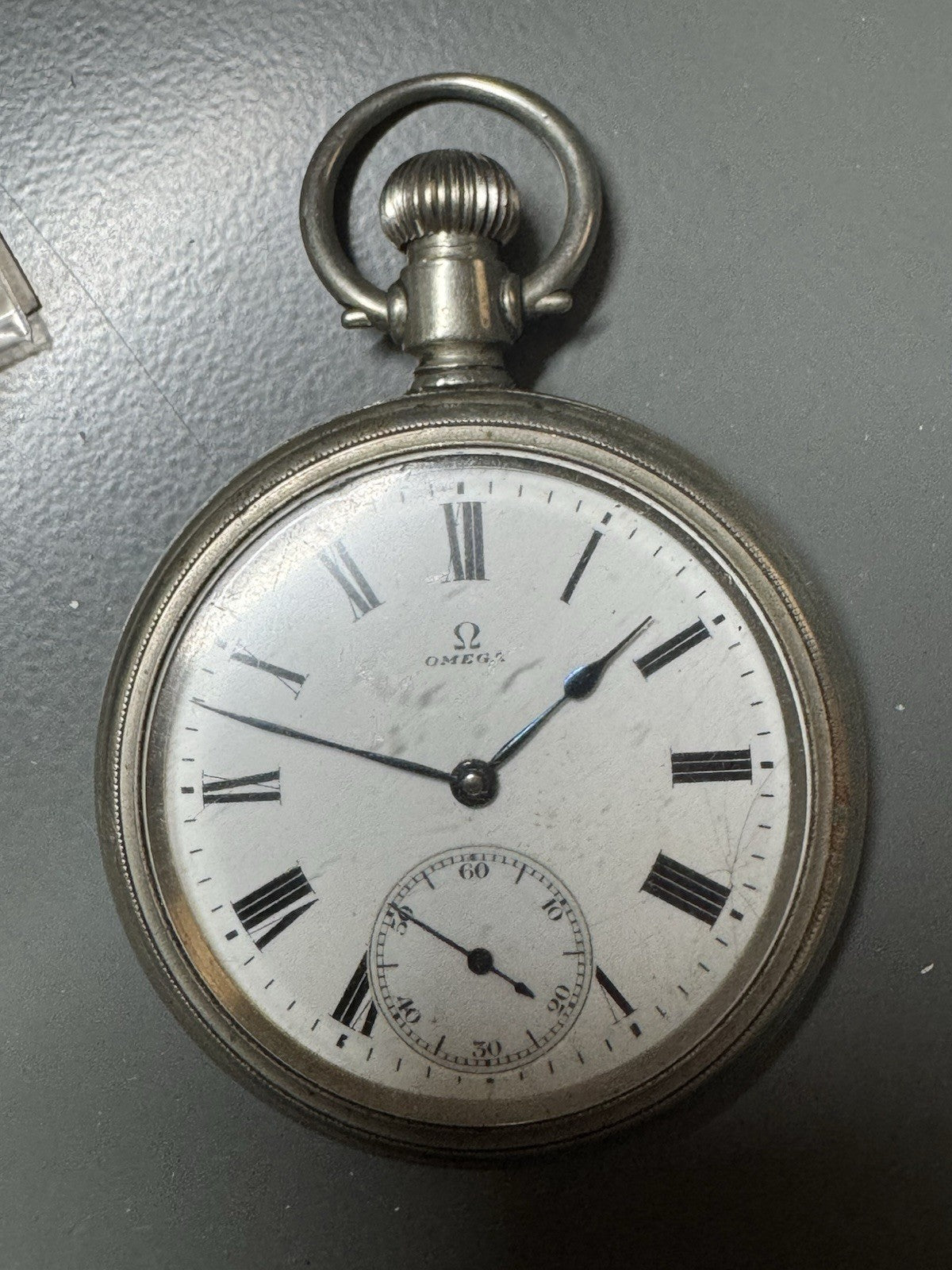 WW1 Era Ca 1915 Omega Pocket Watch Serviced