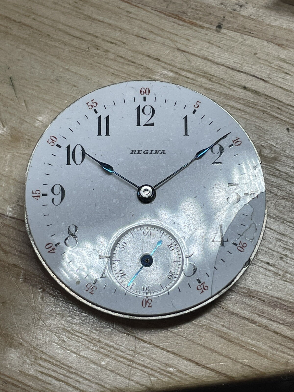 Omega 15 Ligne Watch Movement Non Runner Ref K