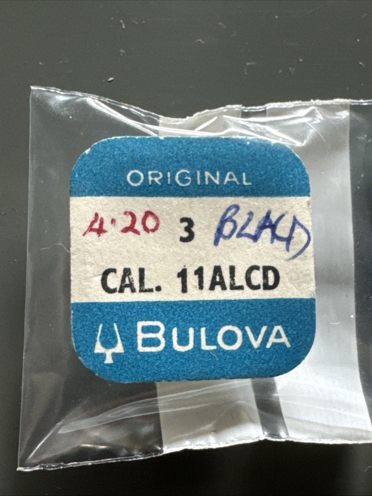 Bulova 11 ALCD Centre Wheel Ref LG14-28