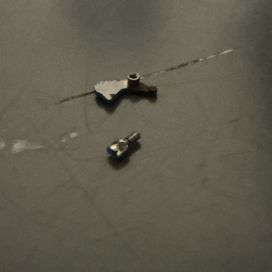 Omega 620 Setting Lever & Screw (Some Rust) X1 Ref LG1-24