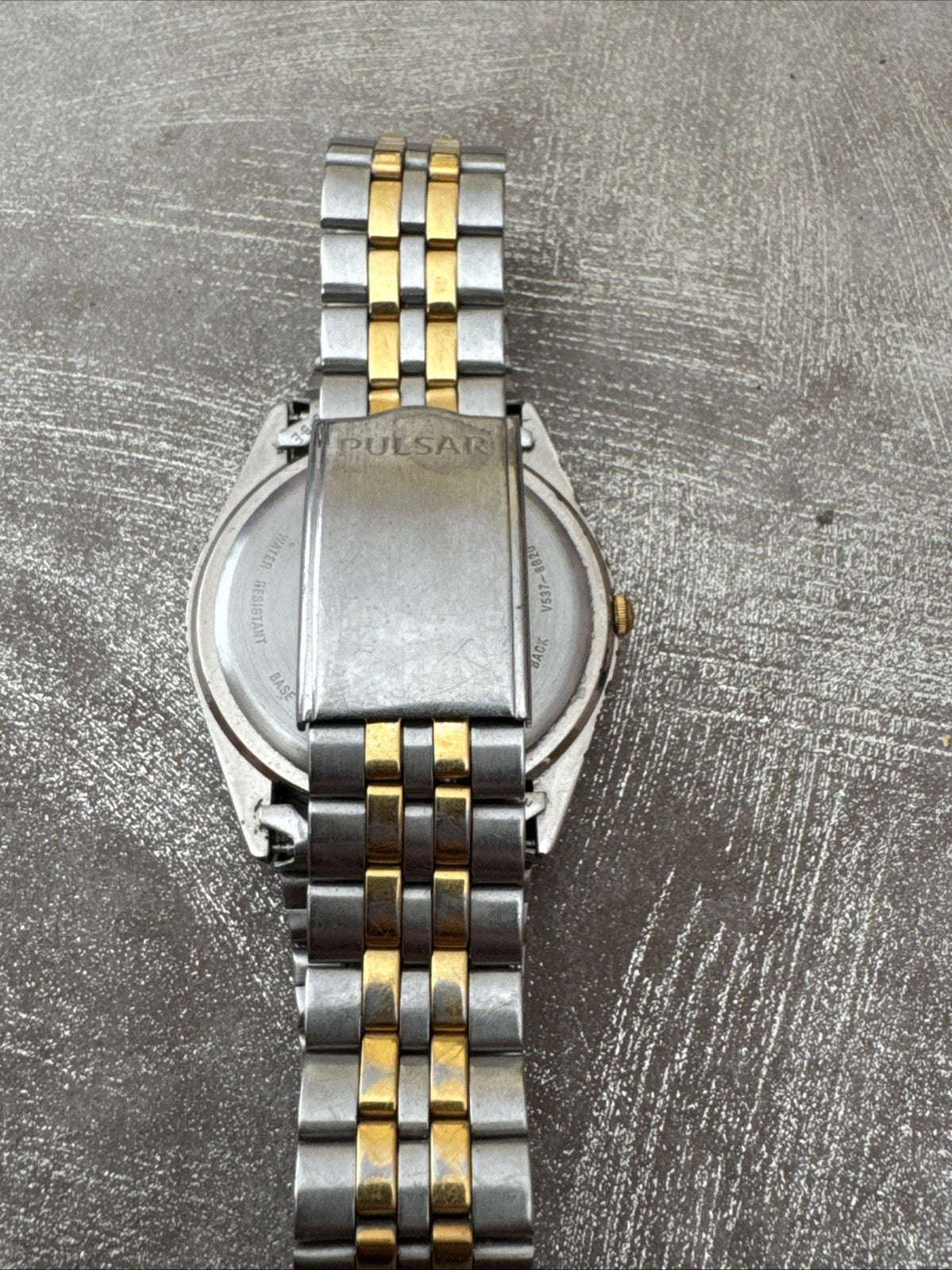 Mens Pulsar Quartz Watch Spares Repair