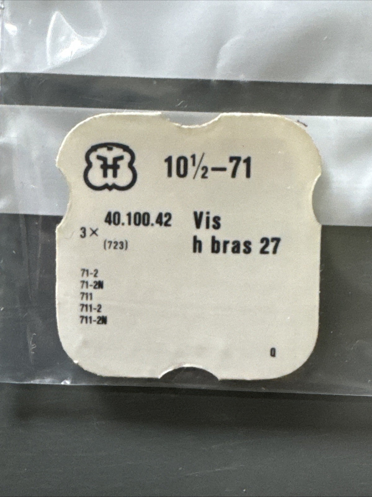 FHF 71 Balance Staff X1 #723 Ref LG10-49