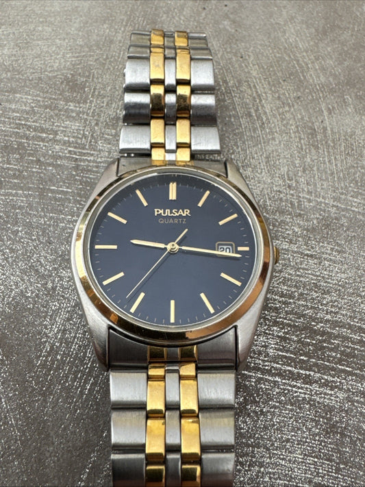 Mens Pulsar Quartz Watch Spares Repair