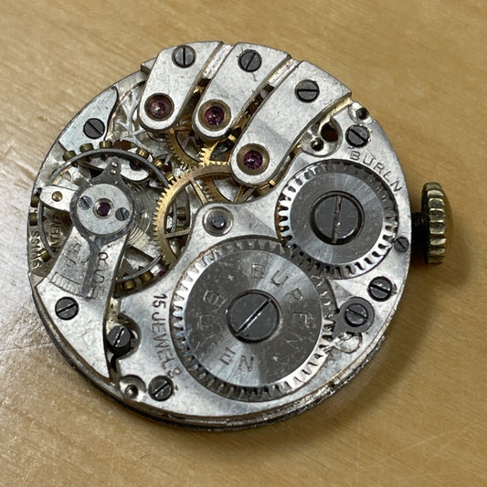 Buren 10.5N Watch Movement For Parts Spares Or Repair  H12