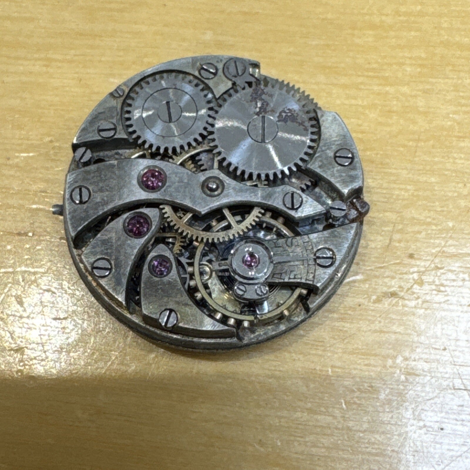 Early Font Robert 10 Ligne Movement For Parts Ref N83