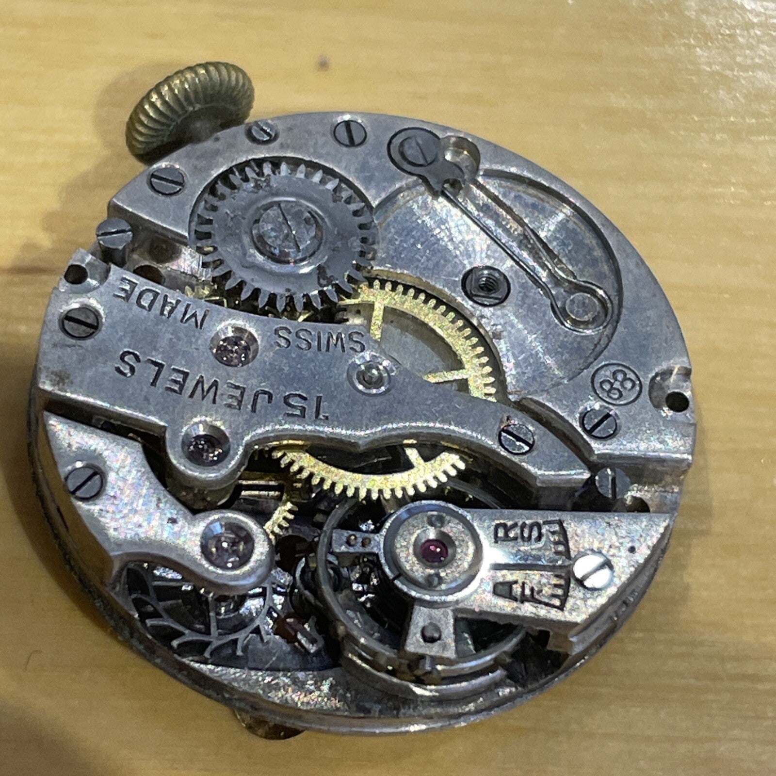 Reconvillier Cal 88 ?? Watch Movement Bad Balance Ref J66