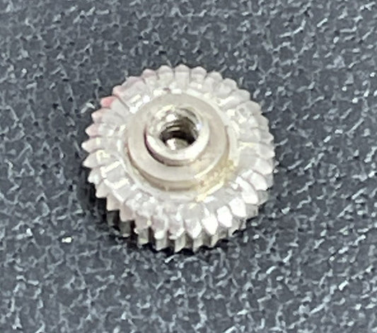 Rolex Chromed Brevet + Patent + Dust proof Watch Crown 4mm 1mm Thread Ref L