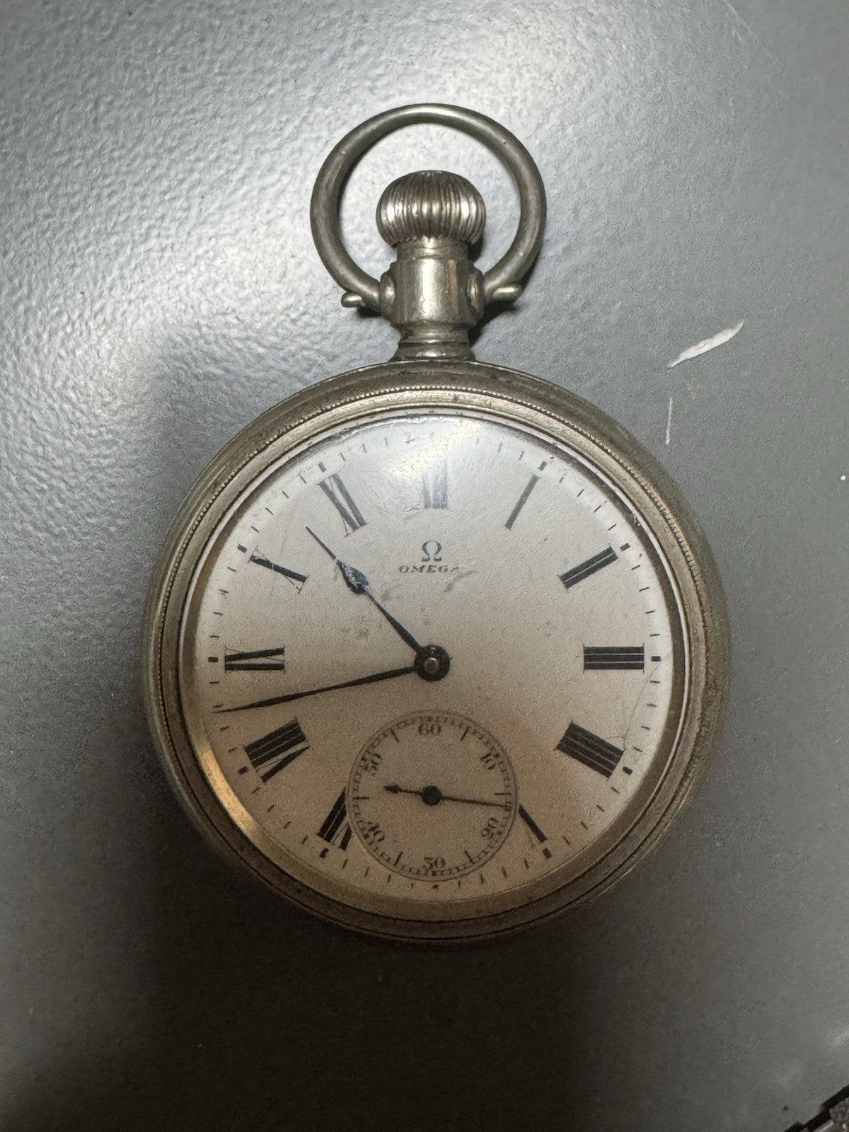 WW1 Era Ca 1915 Omega Pocket Watch Serviced