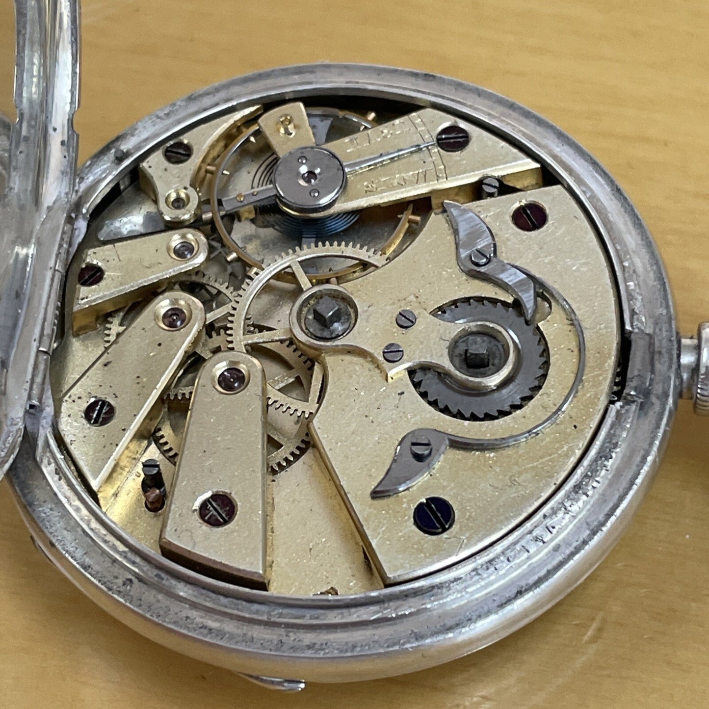 Ca 1877 JB Yabsley Pocket Watch Fine Silver Serviced August 24 Ref P