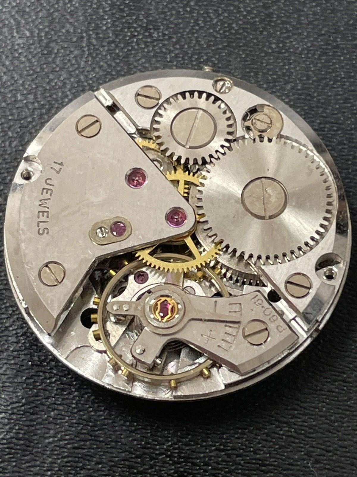 PUW 60 Movement Stowa Dial Running Ref P49