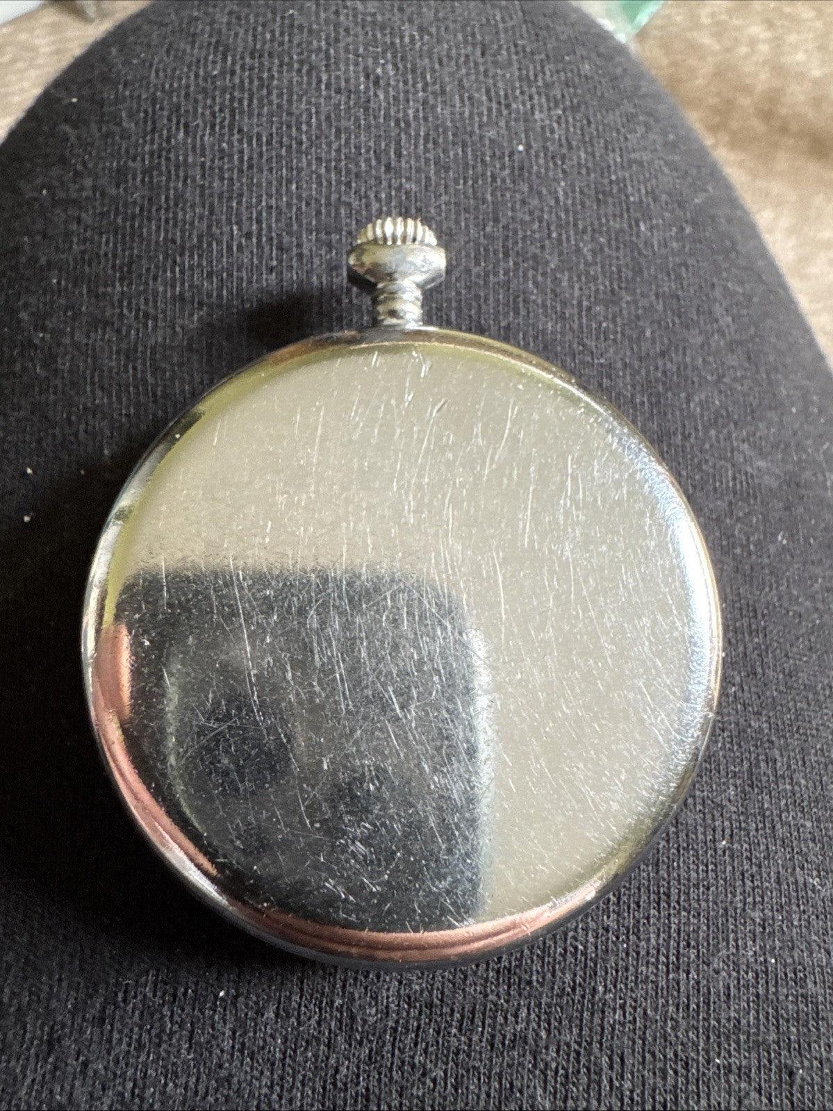 Rone Pocket Watch Case Dial Hands Crown Stem For UT 6497 Ref LG1