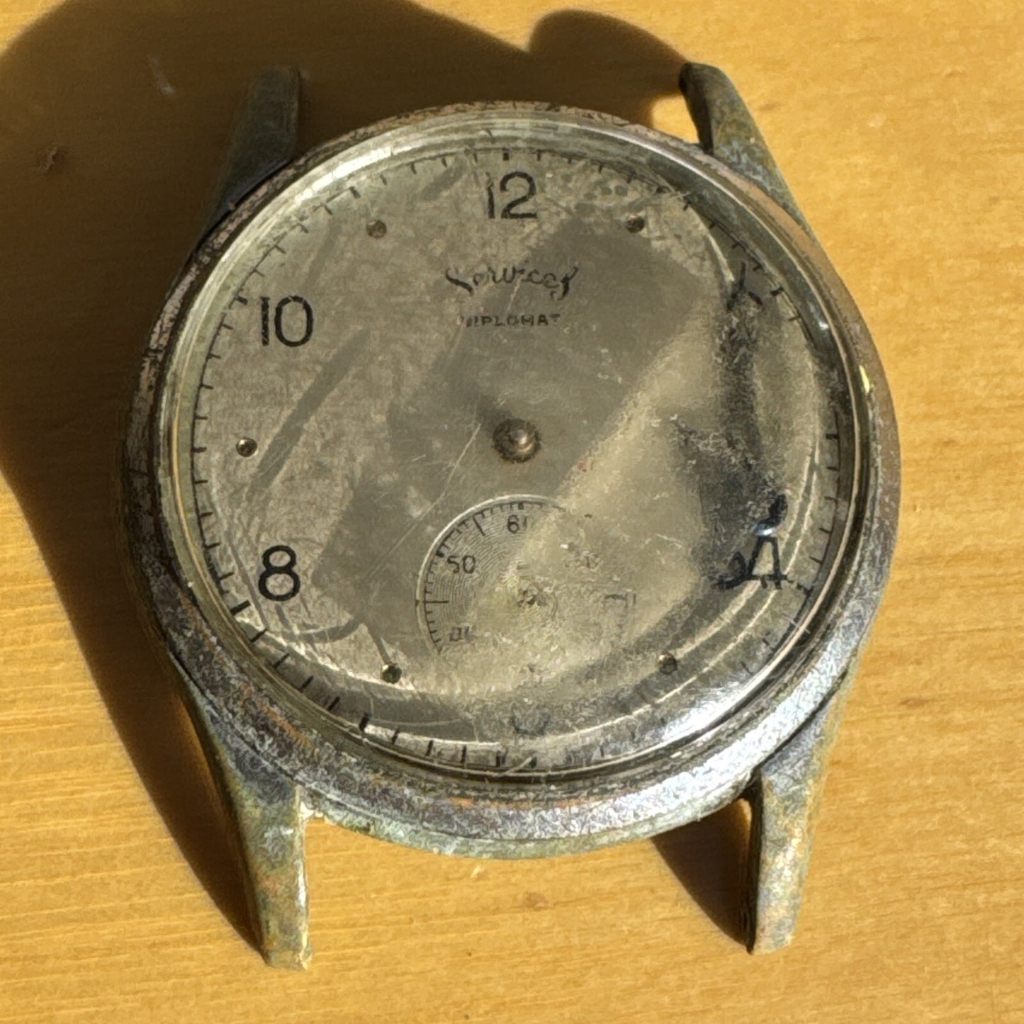 Services Diplomat 15 Jewel Men’s Watch For Restoration Ref N47