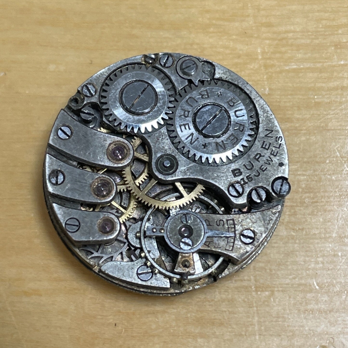 Buren 8.5 Ligne Movement OK Balance Ref R19