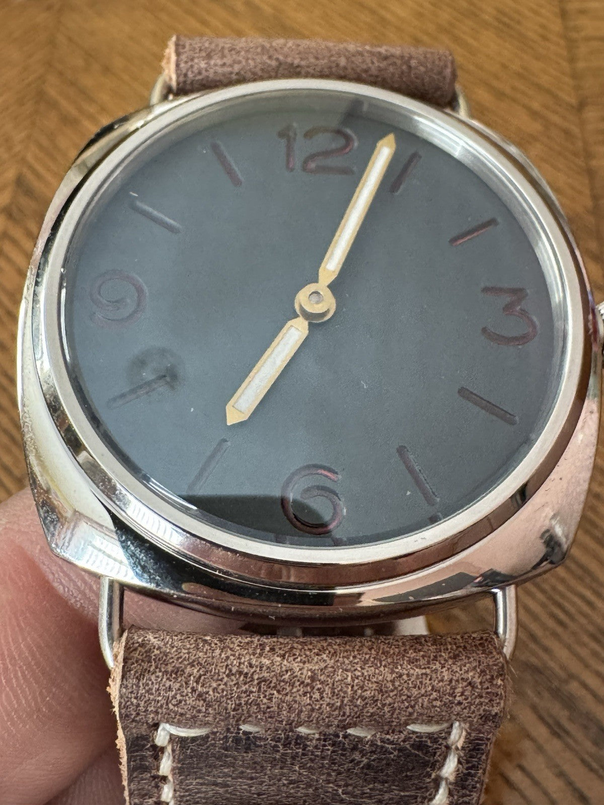 German Diver Style Homage Watch Sea Gull ST36 Custom Dial Hands & Strap