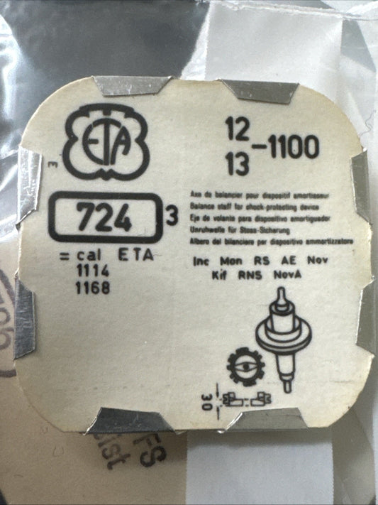 ETA 1100 Balance Staff X1 Ref LG11-35