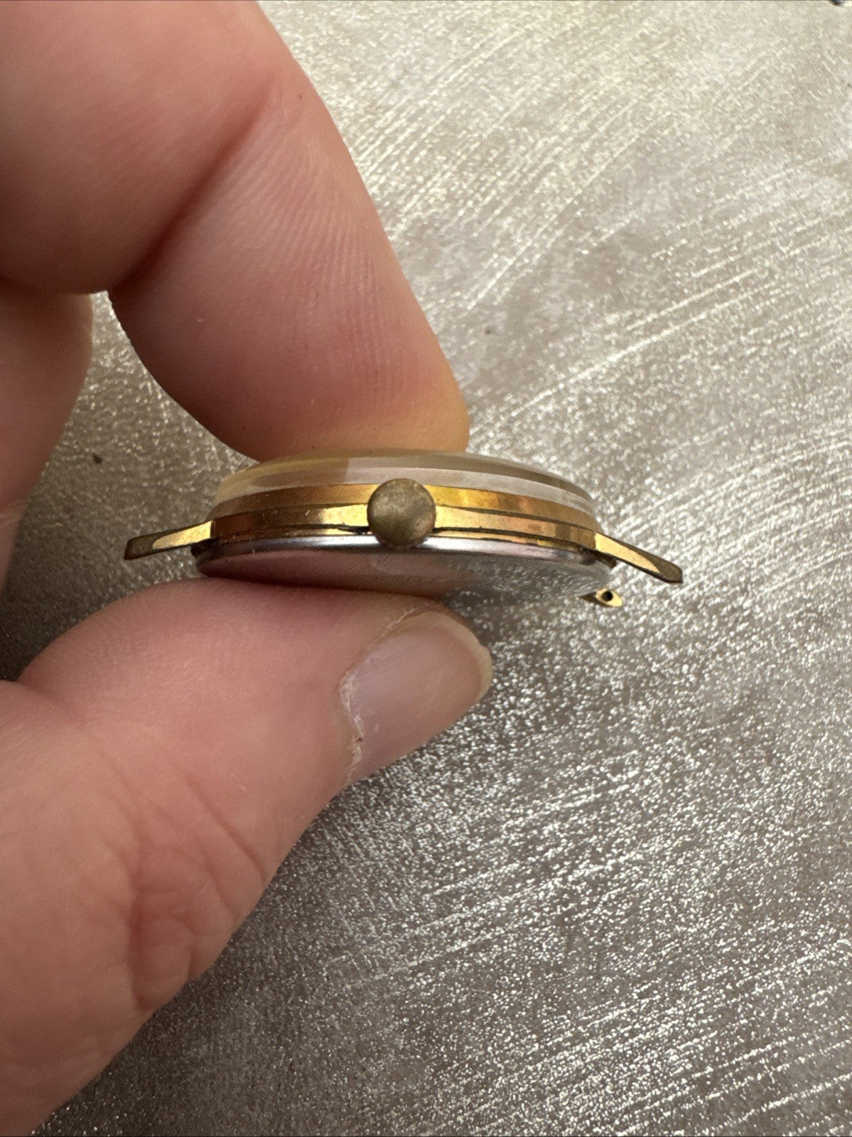 Mens Vintage Kienzle Watch 33mm Mechanical Watch Slight Repair Good Balance